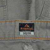 Ridgecut Carpenter Trousers - 32W 30L Grey Cotton