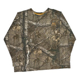 Realtree Camo Long Sleeve T-Shirt - 2XL Camo Cotton Blend
