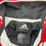 Age 2 Adidas Wisconsin Track Jacket - 2XS Red Polyester