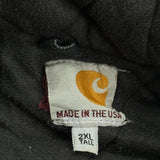Carhartt Jacket - 2XL Black Cotton