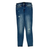 Halle True Religion Skinny Jeans - 28W UK 8 Blue Cotton Blend