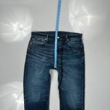 501 Levis Jeans - 33W 30L Blue Denim