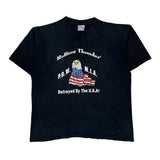 Rolling Thunder All Sports Single Stitch T-Shirt - XL Black Cotton