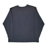 Carhartt Long Sleeve T-Shirt - 2XL Navy Cotton