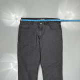 Carhartt Carpenter Pants - 34W 32L Gray Cotton