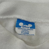 Disney Graphic Sweatshirt - XL Red Cotton