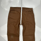 Dickies Carpenter Pants - 36W 32L Brown Cotton