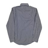 Polo By Ralph Lauren Striped Shirt - Large Blue Cotton