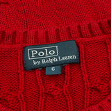 Age 5 Polo By Ralph Lauren Jumper - Small Red Cotton