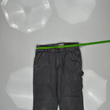 Carhartt Double Knee Carpenter Trousers - 31W 28L Grey Cotton