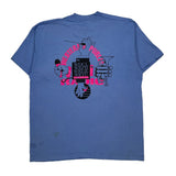 Western Public Radio Fruit Of The Loom Graphic T-Shirt - XL Blue Cotton Blend