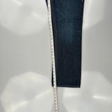 True Religion Contrast Stitch Jeans - 34W 30L Dark Wash Cotton