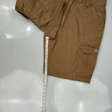 Wrangler Cargo Shorts - 36W 9L Brown Cotton