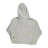 Reverse Weave Champion Hoodie - Large Cream Cotton