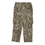 Mossy Oak Camo Cargo Trousers - Mediumw 30L Khaki Cotton Blend