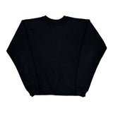 Blank Unbranded Sweatshirt - Medium Black Cotton