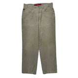 Tommy Jeans Pants - 34W 31L Gray Corduroy