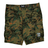 Ecko Unltd Floral Cargo Shorts - 38W 10L Orange Cotton