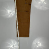 Unbranded Cargo Trousers - 34W 32L Brown Cotton