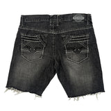 Royal Denim Shorts - 36W 10L Gray Cotton