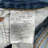 501 Levis Jeans - 38W 30L Blue Cotton