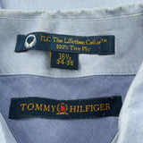 Tommy Hilfiger Shirt - Large Blue Cotton