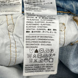 501 Levis Jeans - 26W 30L Light Wash Cotton