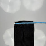 Calvin Klein Jeans Cord Trousers - 31″ Waist Black Cotton