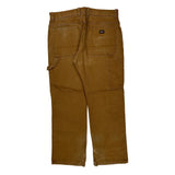 Dickies Carpenter Pants - 34W 29L Brown Cotton