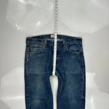 501 Levis Jeans - 36W 30L Blue Cotton