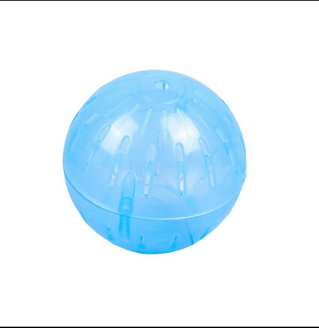ANYPET Blue Small Pet Exercise Ball – Soft Running Ball for Hamsters & Mice