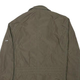 PIERRE CARDIN Mens Green Zip Jacket M Polyester Blend Casual Outerwear