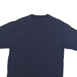HORIZON Mens Navy Blue Tropical Wonderland Graphic T-Shirt L Short Sleeve Crew