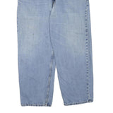 LEVI'S Womens Jeans Blue Regular Straight Denim Light W38 L30 Classic Zip