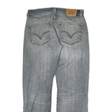 LEVI'S 501 Mens Jeans Blue Regular Straight Denim Medium W32 L30 Classic Fit Zip