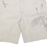 CARHARTT Mens Shorts Beige Casual Cotton Blend Relaxed Fit M W33 Workwear