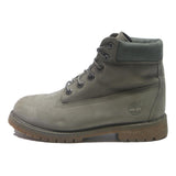 TIMBERLAND Womens Classic 6 Inch Ankle Boots Olive Green Leather UK 5.5 Durable