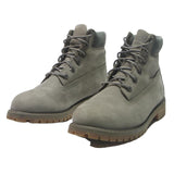 TIMBERLAND Womens Classic 6 Inch Ankle Boots Olive Green Leather UK 5.5 Durable