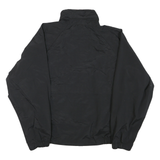 CALIFORNIA Mens Black Red Zip Jacket M Polyester Blend Plain Lightweight Outdoor