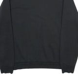 PUMA Mens Black Cotton Blend Crew Neck Sweatshirt M Logo Printed Casual