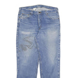 CARHARTT Mens Relaxed Blue Denim Jeans W38 L34 Zip Closure Classic Pockets