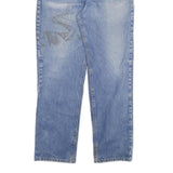CARHARTT Mens Relaxed Blue Denim Jeans W38 L34 Zip Closure Classic Pockets