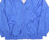 PRIMROSE Womens Blue Nylon Zip Jacket M Lightweight Casual Outdoor Wear