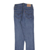 LEVI'S 721 Womens Jeans Blue Slim Skinny Denim Medium W27 L32 Premium Stretch