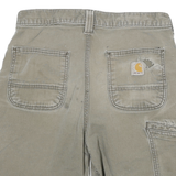 CARHARTT Mens Shorts Beige Casual Relaxed Fit M W28 Workwear Cotton Blend