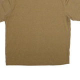 CARHARTT Mens Brown Pocket T-Shirt L Short Sleeve Crew Neck Cotton Workwear