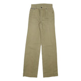 LEE COOPER Womens Cotton Blend Beige Regular Straight Trousers W24 L31