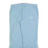 JACK WOLFSKIN Womens Shorts Blue Casual Cargo Plain M W32 Lightweight Outdoors