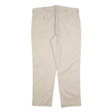 POLO RALPH LAUREN Mens Cotton Blend Beige Regular Fit Straight Trousers W36 L30