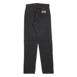 WRANGLER Womens Black Regular Fit Straight Denim Jeans W28 L30 Classic Cotton